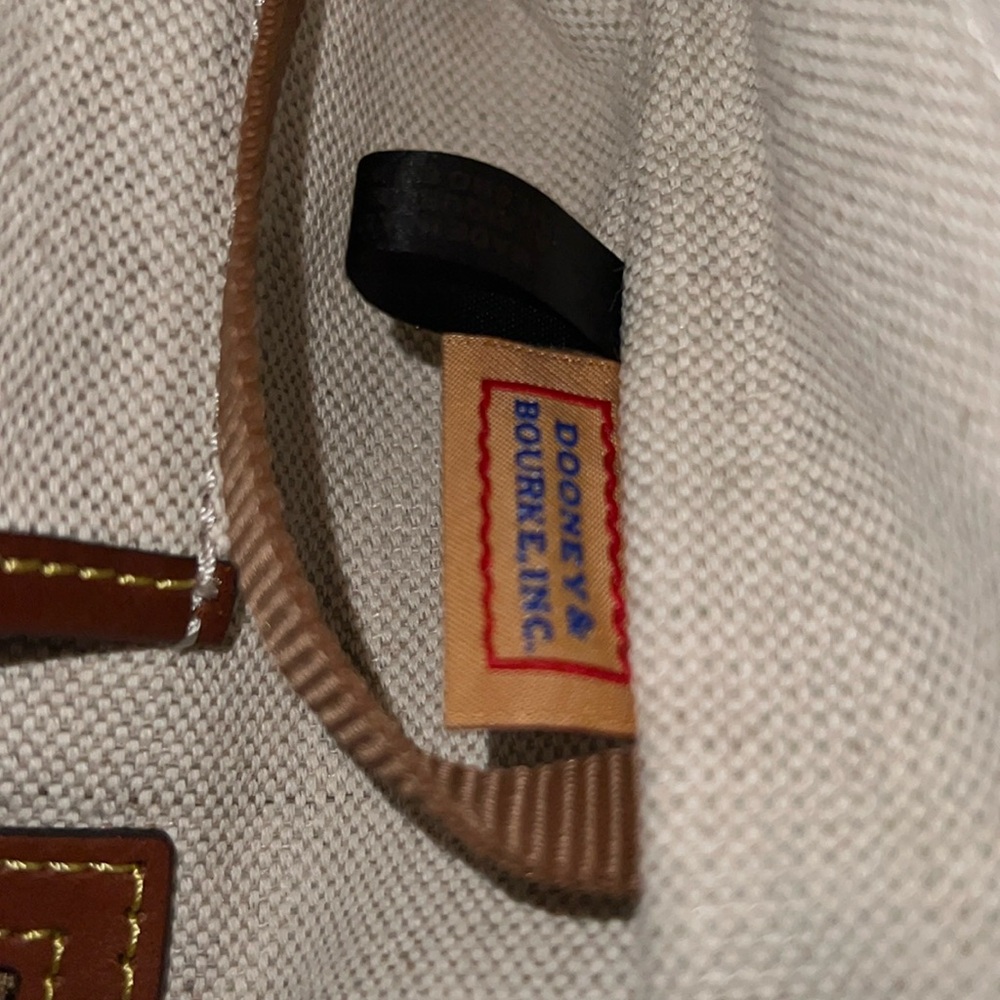 Dooney & Bourke Olive Green and Tan Shoulder Bag - Picture 9 of 9